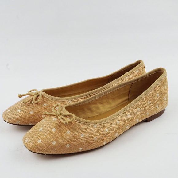 J.CREW Size 8 Woven Ballet Flats in Natural $128 BW873 - Picture 4 of 7